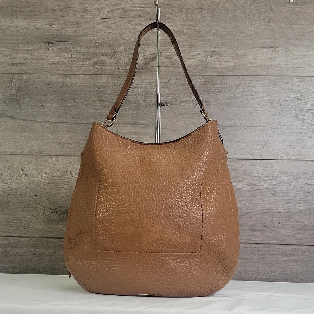 Rebecca Minkoff Brown Pebble Leather Tote Bag
